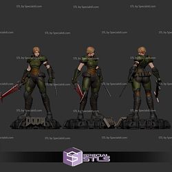 Doom Girl V2 3D Printer Files