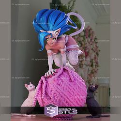 Felicia Play with Cat 3D Printer Files