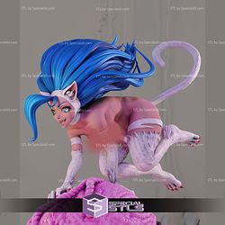 Felicia Play with Cat Nude 3D Printer Files