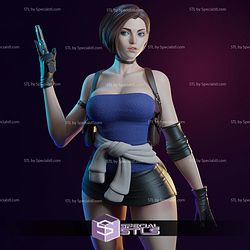 Jill Valentine Beautiful 3D Printer Files