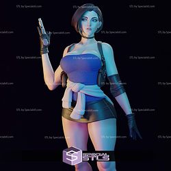 Jill Valentine Beautiful 3D Printer Files