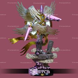 MagnaAngemon HolyAngemon Digimon 3D Printer Files