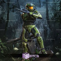 Master Chief Forest Halo 3D Printer Files