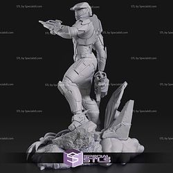 Master Chief Forest Halo 3D Printer Files