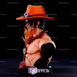 Portgas D Ace Fire Bust 3D Printer Files