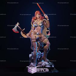 Red Sonja Beautiful 3D Printer Files