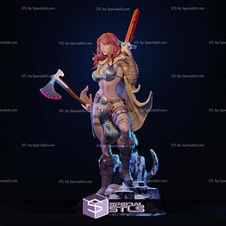 Red Sonja Beautiful 3D Printer Files