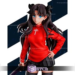 Rin Tohsaka and Weapon 3D Printer Files