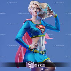 Super Girl New Style 3D Printer Files