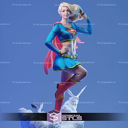 Super Girl New Style 3D Printer Files