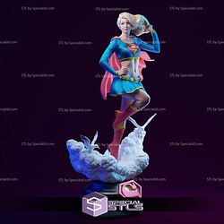 Super Girl New Style 3D Printer Files