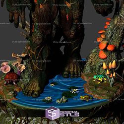 Swamp Thing Jungle 3D Printer Files
