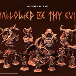October 2021 Flesh of Gods Miniatures