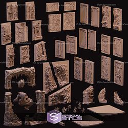 BookNook of the Shattered King Bundle 3D Printer Files 