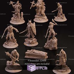 BookNook of the Shattered King Bundle 3D Printer Files 