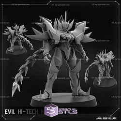 April 2025 Cyberpunk PapSikels Miniatures