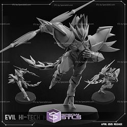 April 2025 Cyberpunk PapSikels Miniatures