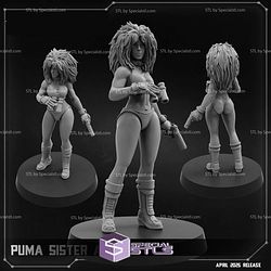 April 2025 Cyberpunk PapSikels Miniatures