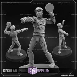 April 2025 Cyberpunk PapSikels Miniatures