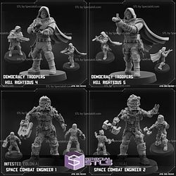 April 2025 Sci-Fi PapSikels Miniatures