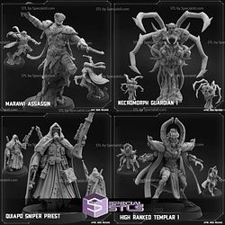 April 2025 Sci-Fi PapSikels Miniatures