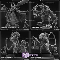 April 2025 Sci-Fi PapSikels Miniatures