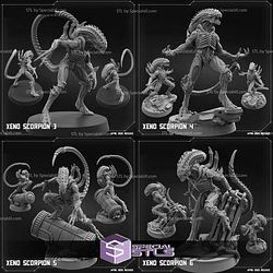 April 2025 Sci-Fi PapSikels Miniatures