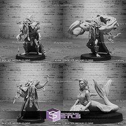 April 2025 Set 124 - Deep Sea Mysteries Epic Miniatures