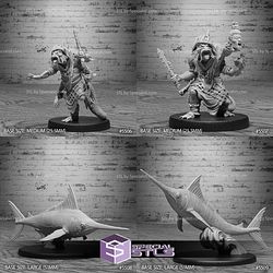 April 2025 Set 124 - Deep Sea Mysteries Epic Miniatures