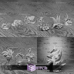April 2025 Set 124 - Deep Sea Mysteries Epic Miniatures