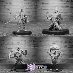 April 2025 Set 125 - Monster Frenzy Epic Miniatures
