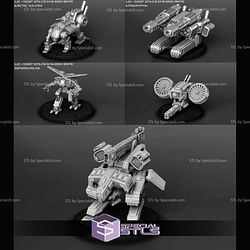 April 2025 The Lelanian Industrial Complex Miniatures