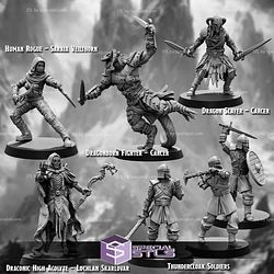 April 2025 The Printing Goes Ever On Miniatures