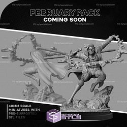 February 2025 Hall of Heroes Miniatures