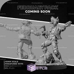 February 2025 Hall of Heroes Miniatures