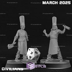 March 2025 Cyber Forge Miniatures
