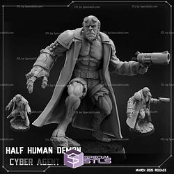 March 2025 Cyberpunk PapSikels Miniatures