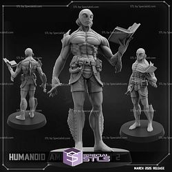 March 2025 Cyberpunk PapSikels Miniatures