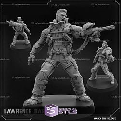 March 2025 Cyberpunk PapSikels Miniatures
