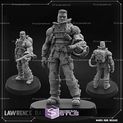 March 2025 Cyberpunk PapSikels Miniatures