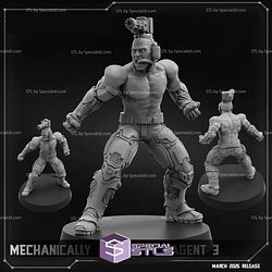 March 2025 Cyberpunk PapSikels Miniatures