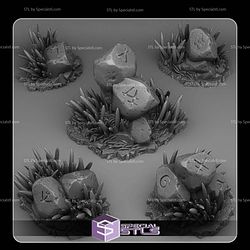 March 2025 Fantastic Plants and Rocks Miniatures