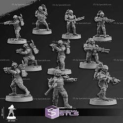 March 2025 Ghamak Scifi Miniatures