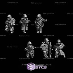 March 2025 March to Hell WW2 Miniatures