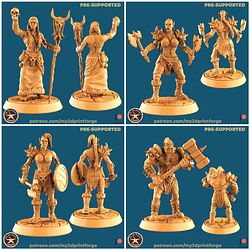 October 2021 My 3d Print Forge Miniatures