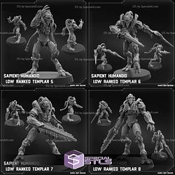March 2025 Sci-Fi PapSikels Miniatures