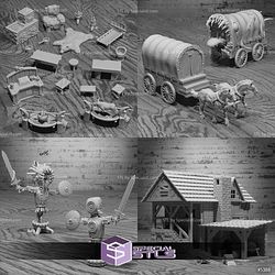 March 2025 Set 122 - Wild Bandits Epic Miniatures