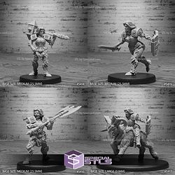 March 2025 Set 122 - Wild Bandits Epic Miniatures