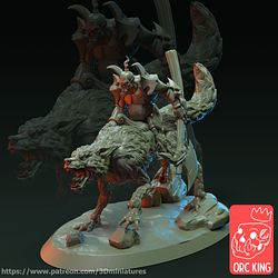 October 2021 Orc king Miniatures