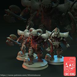 October 2021 Orc king Miniatures